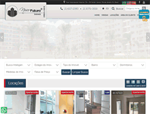 Tablet Screenshot of novofuturoimoveis.com